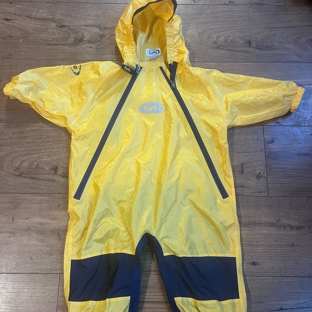 Tuffo toddler rain suit